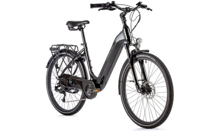 Elektro bicykel Leader Fox Lotus čierny 2022