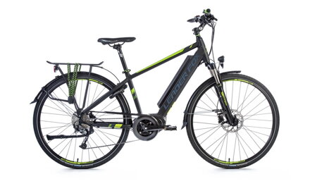 Elektro bicykel Leader Fox Lucas čierny 2018