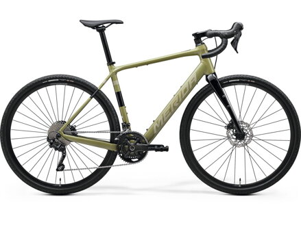 Elektro bicykel Merida eSilex 400 olivovozelený 2026