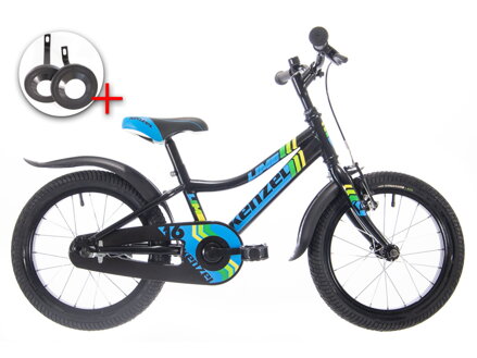 Bicykel Kenzel Lime 16 black-blue