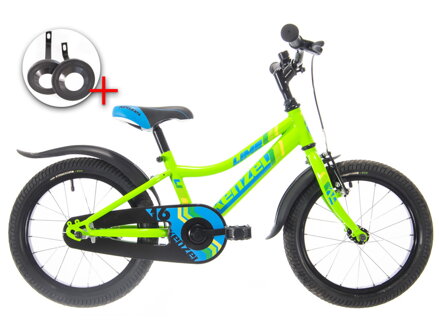 Bicykel Kenzel Lime 16 green