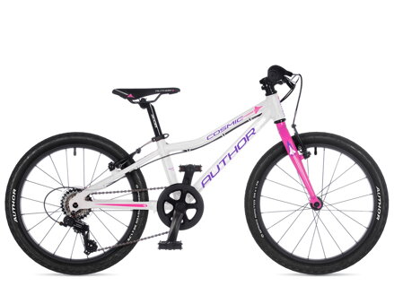 Bicykel Author Cosmic 20 biely-ružový 2025