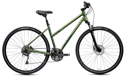 Bicykel Merida Crossway 300 Lady zelený 2021