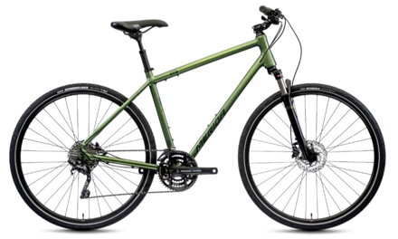 Bicykel Merida Crossway 300 zelený 2021