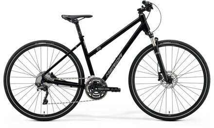 Bicykel Merida Crossway 500 Lady čierny 2023