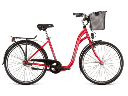 Bicykel Dema Silence 26 red-grey 2023