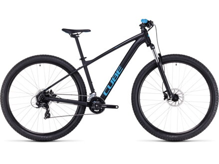 Bicykel Cube Aim black-blue 2023