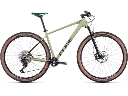 Bicykel Cube Reaction C:62 Race green 2023