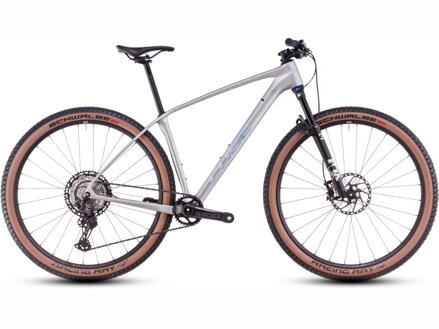Bicykel Cube Reaction C:62 Race sleekgrey 2025