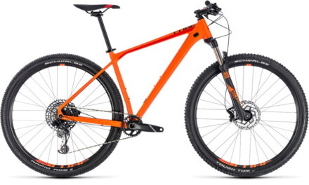 Bicykel Cube Reaction Race 29 orange 2018