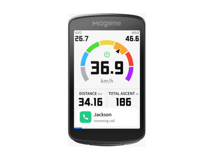 Cyklopočítač Magene C706 dotykový GPS USB
