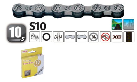 Reťaz Yaban S10 116L QL10 10-speed