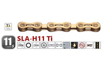 Reťaz Yaban SLA-H11-TI 116L QL11 11-speed