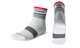Ponožky Author ProLite X0 biele-šedé-červené