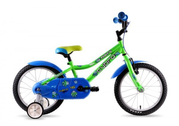 Bicykel Harry Cybro 16 zelený