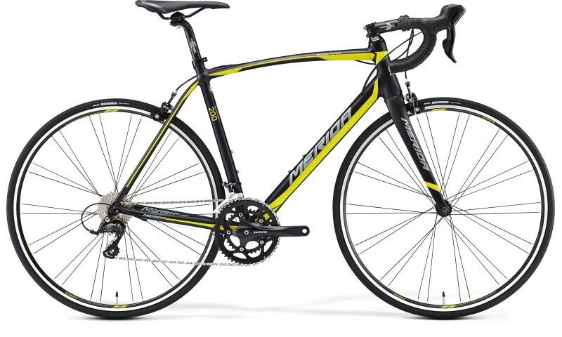 Bicykel Merida Scultura 200 black 2016 Bicykel Merida Scultura 200 black 2016