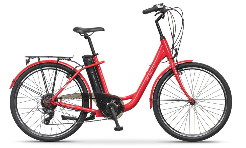 Elektro bicykel Apache Tanka 26 červený 2020