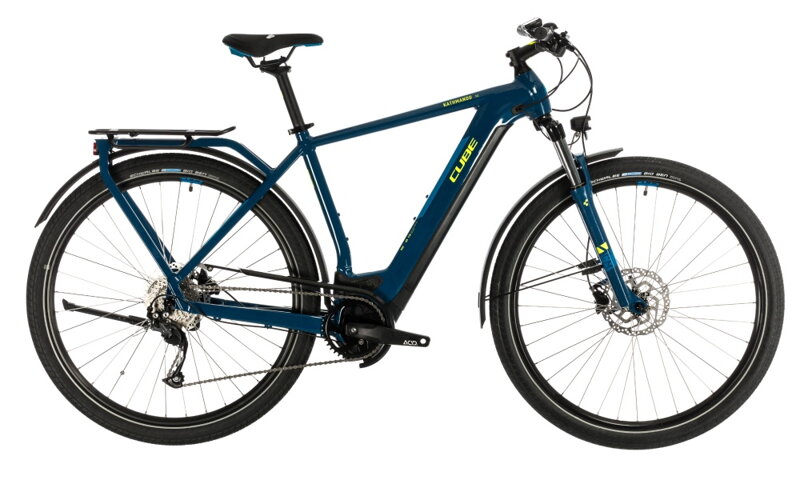 Elektro bicykel Cube Kathmandu Hybrid One 500 blue 2020