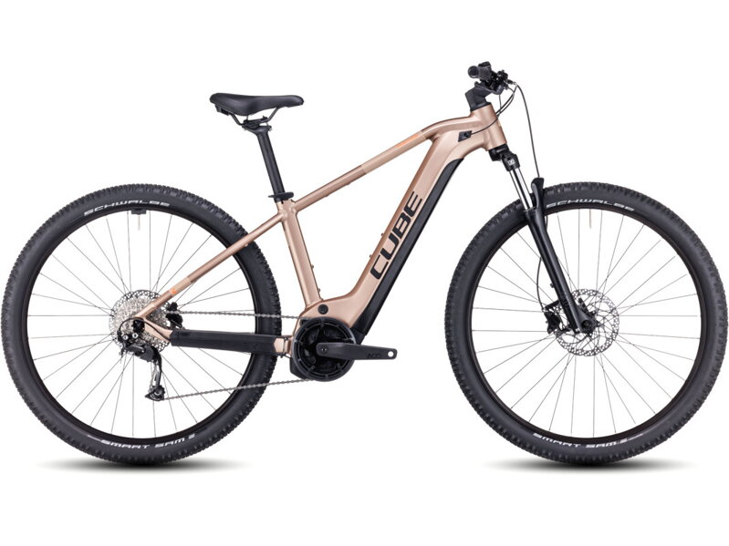 Elektro bicykel Cube Reaction Hybrid Performance 625 metallicbrown 2024