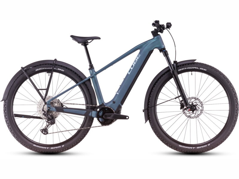 Elektro bicykel Cube Reaction Hybrid Pro Allroad 600 smaragdgrey 2025