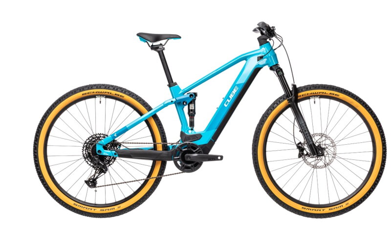 Elektro bicykel Cube Stereo Hybrid 120 Pro 500 blue 2021