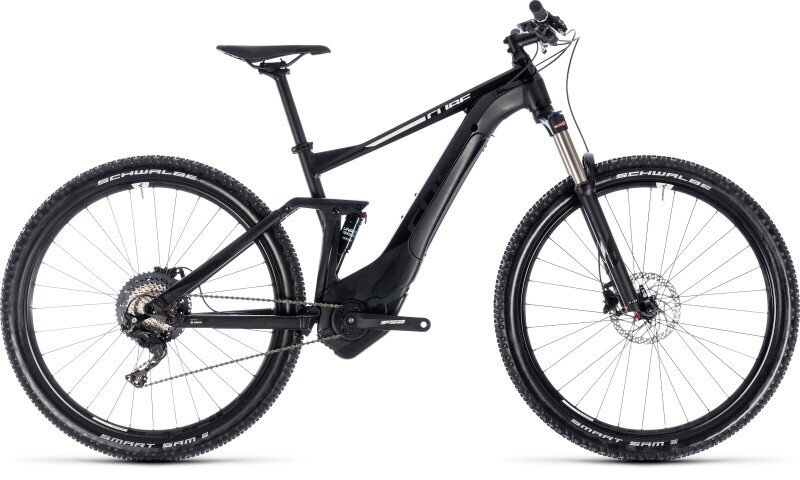 Elektro bicykel Cube Stereo Hybrid 120 Pro black-white 2018