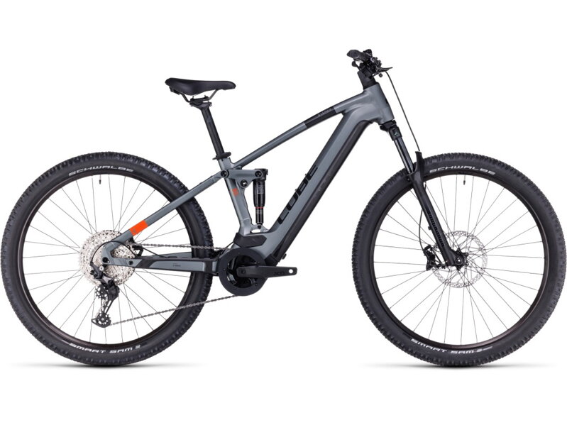Elektro bicykel Cube Stereo Hybrid 120 Pro 625 flashgrey-orange 2024