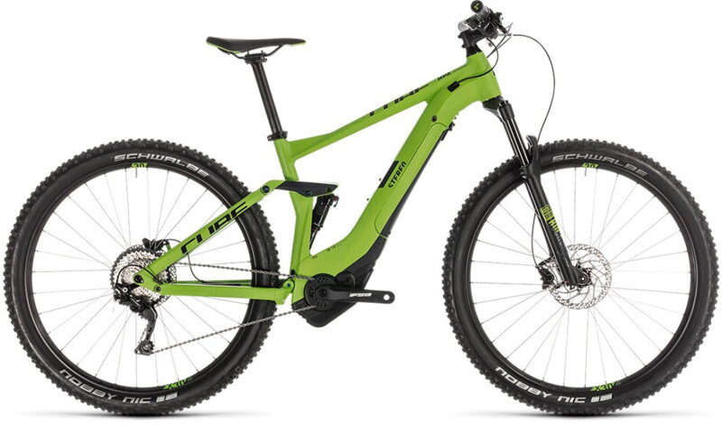 Elektro bicykel Cube Stereo Hybrid 120 Pro green 2019