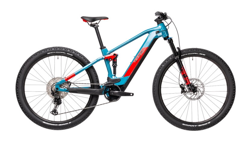 Elektro bicykel Cube Stereo Hybrid 120 Race 625 blue-red 2021