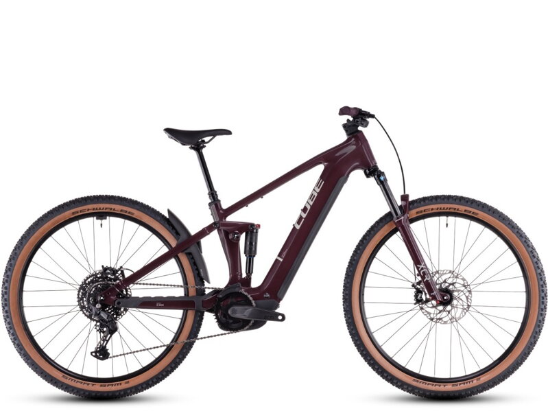 Elektro bicykel Cube Stereo Hybrid One22 Pro 800 amarone 2025 Elektro bicykel Cube Stereo Hybrid One22 Pro 800 amarone 2025