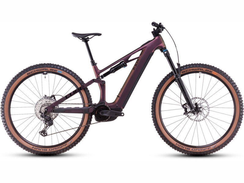 Elektro bicykel Cube Stereo Hybrid One44 HPC SLX 800 molotov 2025
