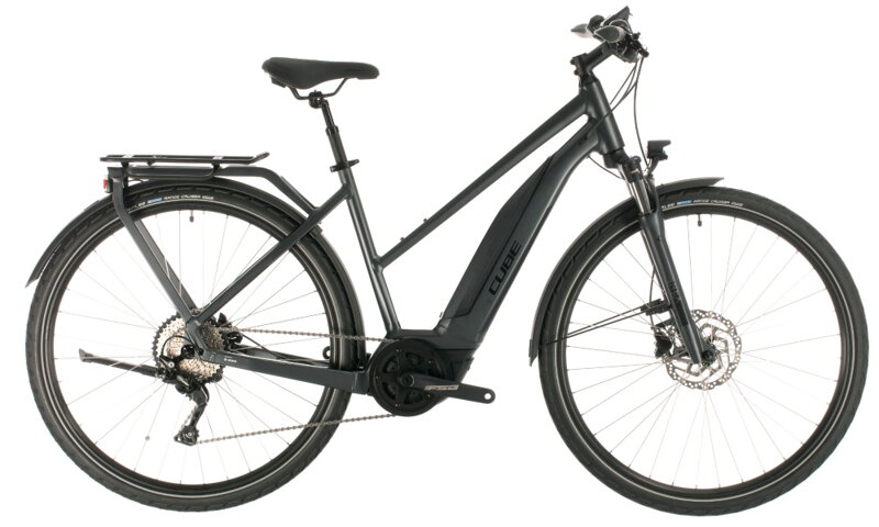 Elektro bicykel Cube Touring Hybrid Pro 500 trapeze iridium 2020