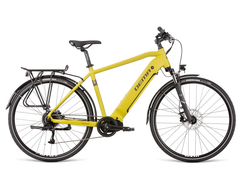Elektro bicykel Dema Terram 5 tour olive 2022