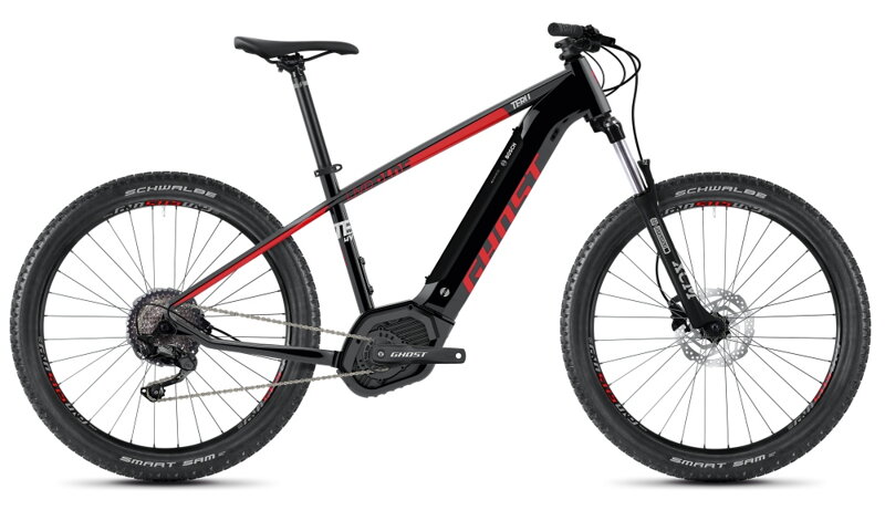 Elektro bicykel Ghost Hyb Teru PT B3.7+ black-red 2020