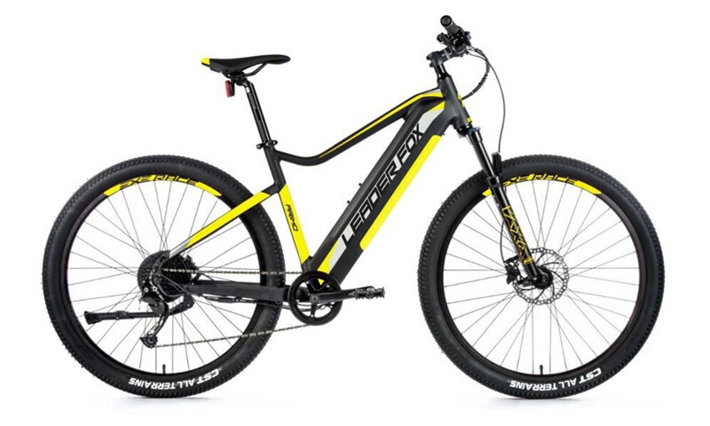 Elektro bicykel Leader Fox Arimo 27,5 čierny-žltý 2021