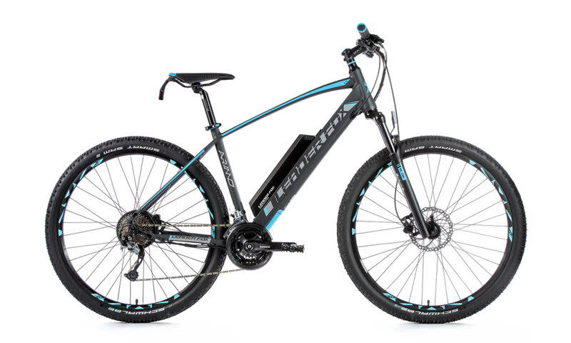 Elektro bicykel Leader Fox Arimo 29 sivý-modrý 2019