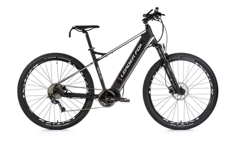 Elektro bicykel Leader Fox Awalon 29 čierny-biely 2019