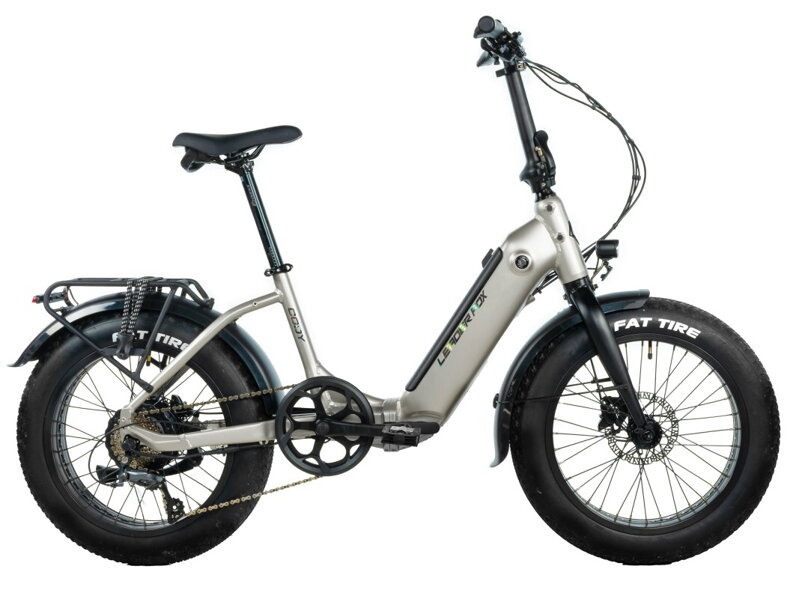 Elektro bicykel Leader Fox Cody strieborný 2025