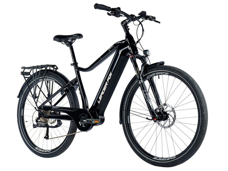 Elektro bicykel Leader Fox Denver čierny 2024