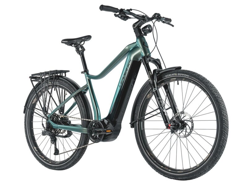 Elektro bicykel Leader Fox Dixon oceľovozelený 2024 Elektro bicykel Leader Fox Dixon oceľovozelený 2024