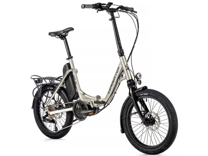 Elektro bicykel Leader Fox Harlan strieborný 2021
