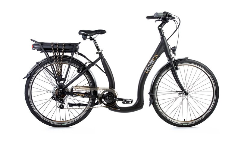 Elektro bicykel Leader Fox Holand ierny 2018