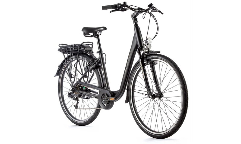 Elektro bicykel Leader Fox Park čierny 2022