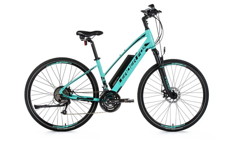 Elektro bicykel Leader Fox Venosa Lady cyan 2019 Elektro bicykel Leader Fox Venosa Lady cyan 2019