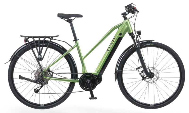 Elektro bicykel Levit Musca MX 630 Mid olive 2022
