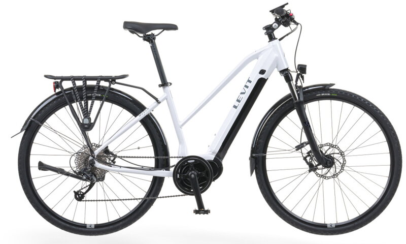 Elektro bicykel Levit Musca MX 630 Mid white 2022