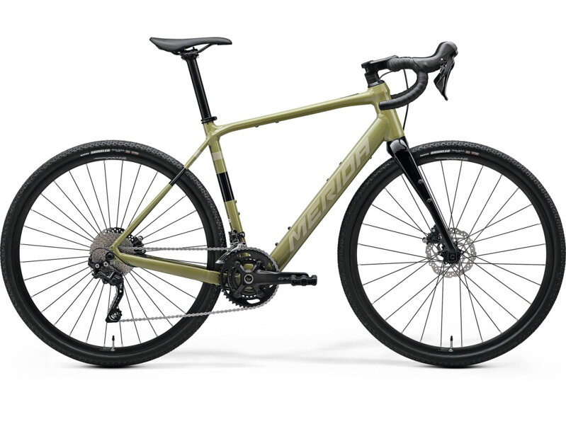 Elektro bicykel Merida eSilex 400 pieskovozelený 2025