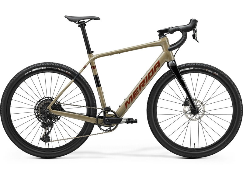 Elektro bicykel Merida eSilex 600+ svetlohnedý 2026