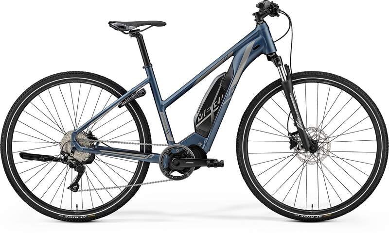 Elektro bicykel Merida eSpresso 200 Lady modrý 2019