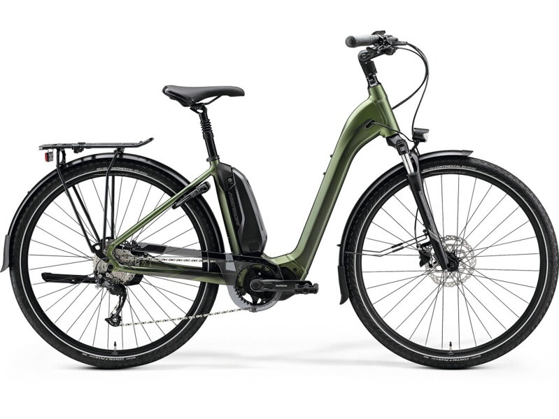 Elektro bicykel Merida eSpresso City 300 SE EQ zelený 2023